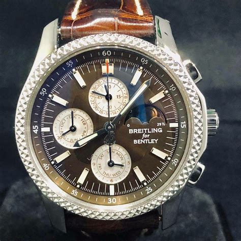 breitling uhr herren bentley|breitling for bentley moon phase.